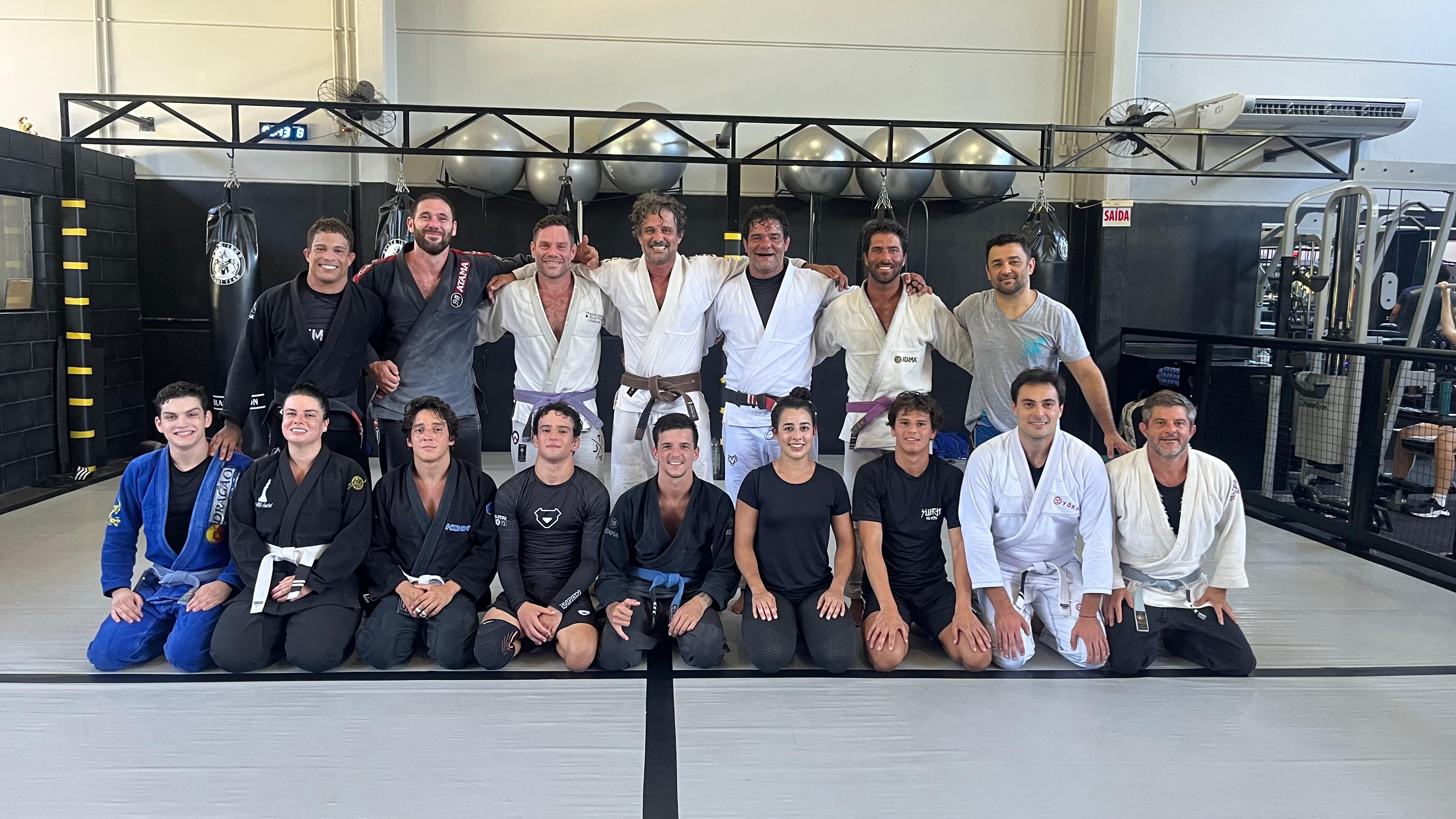 Treino de Jiu-jitsu